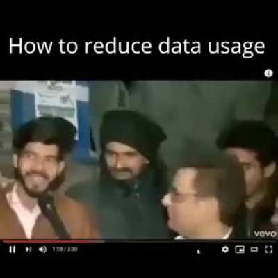Reducing data usage is important