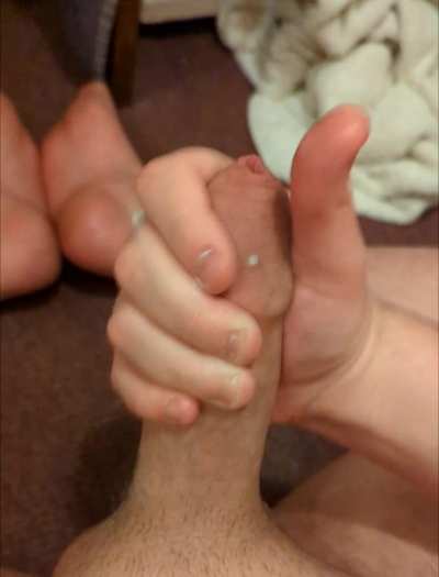 cumming my brains out after moisturising