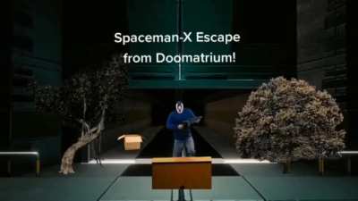 Spaceman save the universe