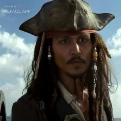 Jack Sparrow without makeup