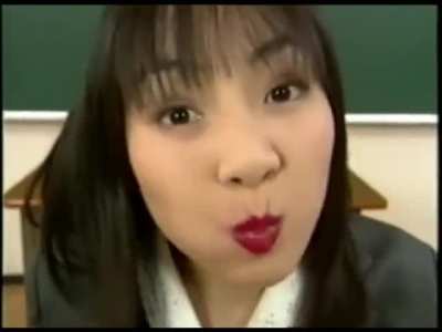 Cum eating Teacher snacks on strawberries [MM-13]