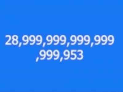 top 29000000000000000000.