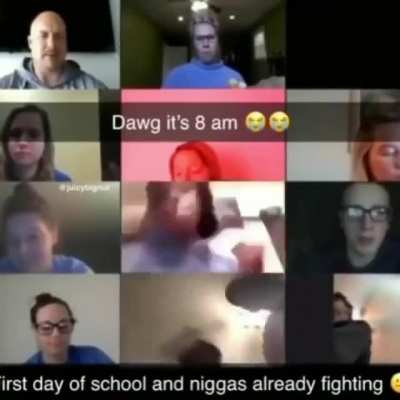 Damn why they throwing fists😳🤜🤛