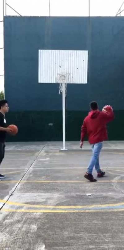 A Perfect Throw...