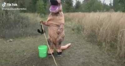 How deep is that bucket...