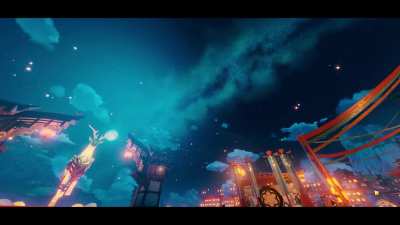 Lantern Rite is about to end, so I made a timelapse video. All the best Genshin Community!