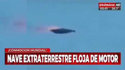 Los yankees asustados por los ovnis... mientras tanto Crónica: