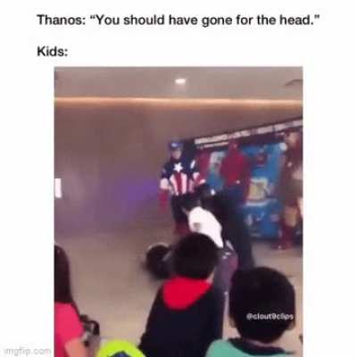 You should have aimed for the.............