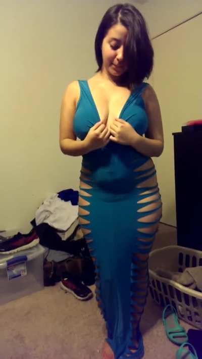 Taking Her Tits Out