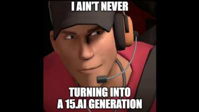 [OC] Scout gets turned into the funny AI