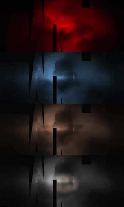 Fan-made: The Batman Title Card with Michael Keaton, Christian Bale, and Ben Affleck's Bat-Symbols, by @kryptoncaged