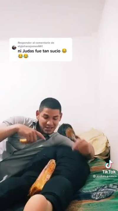 Here's another tiktok from scratch and sniff lady and her husband lol