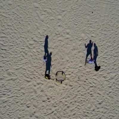 Shadows playing a game