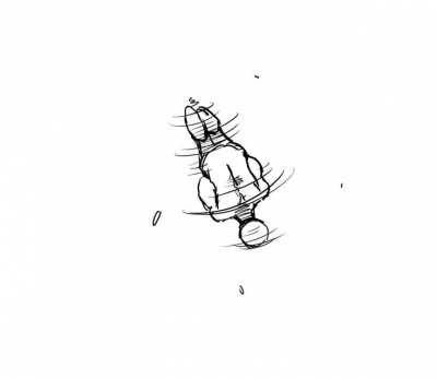 Rough Spider-man web swing Animation