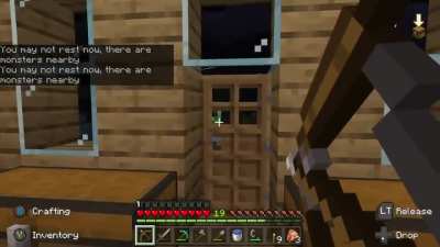 Minecraft is a comedy of errors to me.