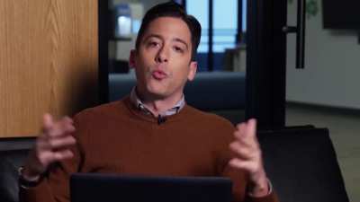 Clip of Michael Knowles taking the political compass test