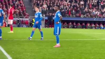 Alternate Angle of Prestianni, Vini Jr. and Mbappe's Altercation.