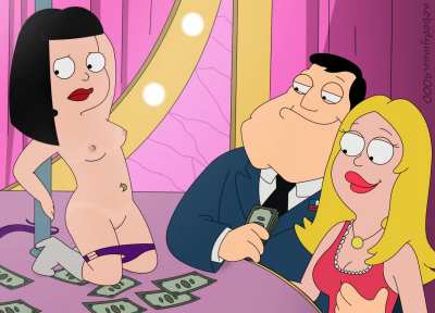Hayley Smith stripping (nobo<wbr>dyman<wbr>9000) [American Dad]