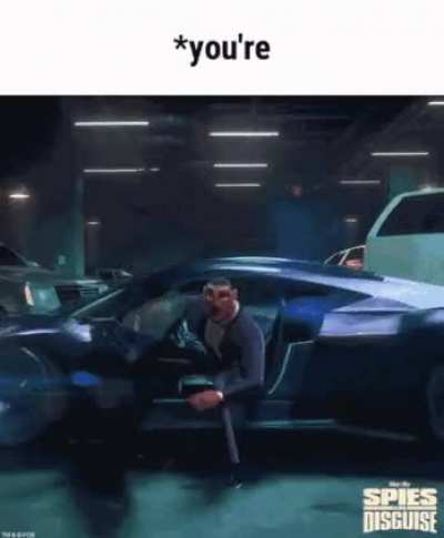 you're