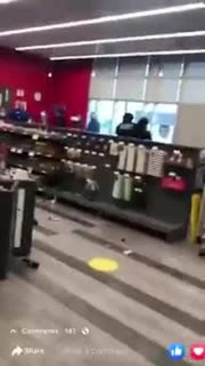 Karen having a hissy fit in liquor store. PA