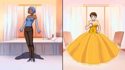 Trans<wbr>forma<wbr>tion-<wbr>Date {MTF/TGTF; Weight Loss, F2F Animation} from Rikeza
