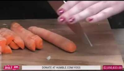 Put the knife down