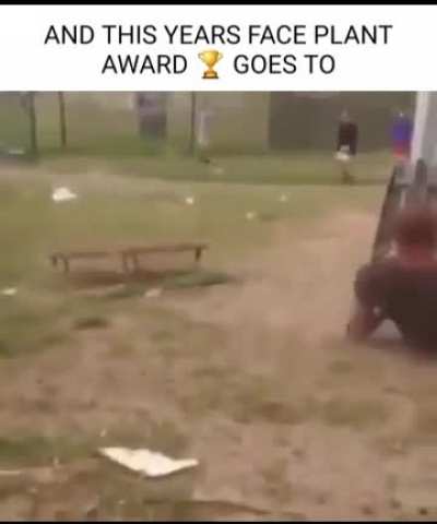 Blursed landing