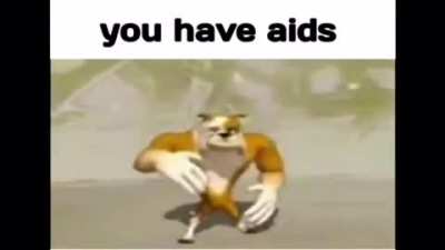 nooo dog dont give me HIV
