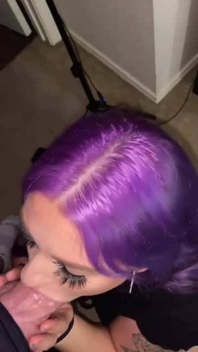 I’m really enjoying this mouthful of cock