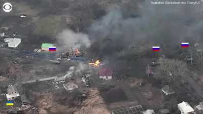 I HAVE PUT THE SACRED WAR(the ukrainian version) OVER THE FOOTAGE OF THE UKRAINIAN TANK KILLING AN ENITRE RUSSIAN COLLUMN BY ITSELF! (also did it with the russian version cause it sounds better, if you want me to post that too I will) SLAVE UKRAINI! HEROI
