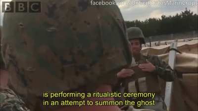 Sadly, neither Chesty nor R. Lee Ermey was summoned that day...