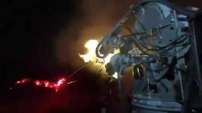 4x M134 Miniguns firing 7.62mm rounds