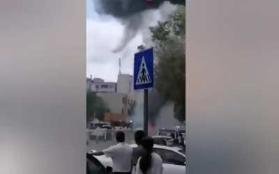 Car goes BOOOM!