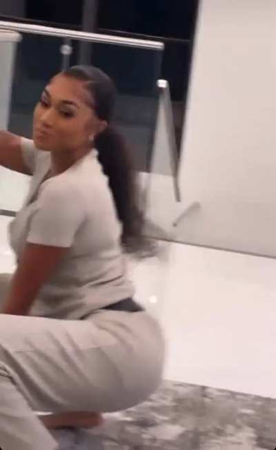 she back