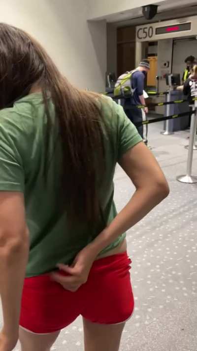 Plugged at the airport