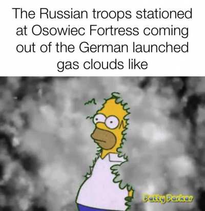 That time the Germans in WWI thought they were fighting the living dead