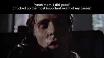 realest real moment I've ever had