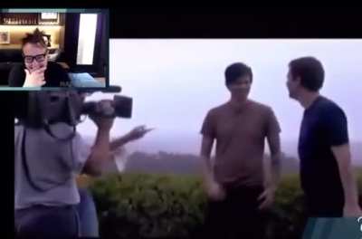 Mark laughing just as hard at Tom’s joke as he did 17 years earlier is amazing