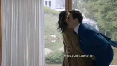 Julia Jones Squeezes Man in The Balls in 
