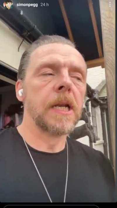 Simon Pegg is a fucking legend