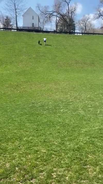 Climbing a hill
