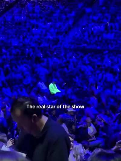He is the show 