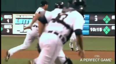 June 2nd, 2010. The only 28-out perfect game ever.