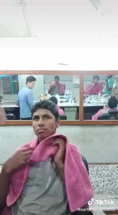When you become an baber after online course