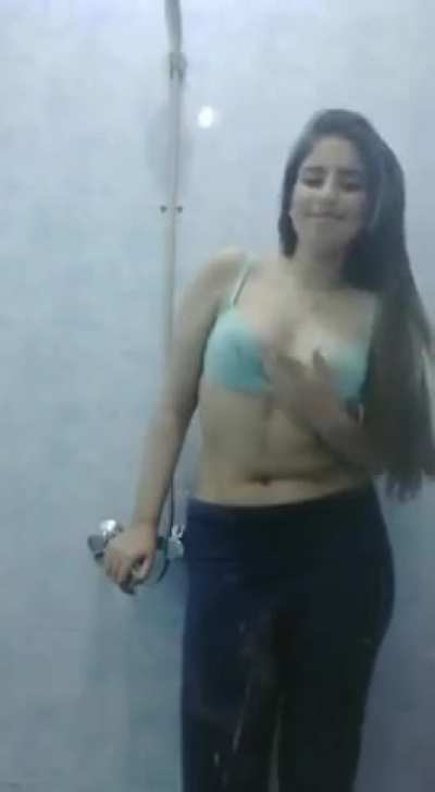 Girl stripping