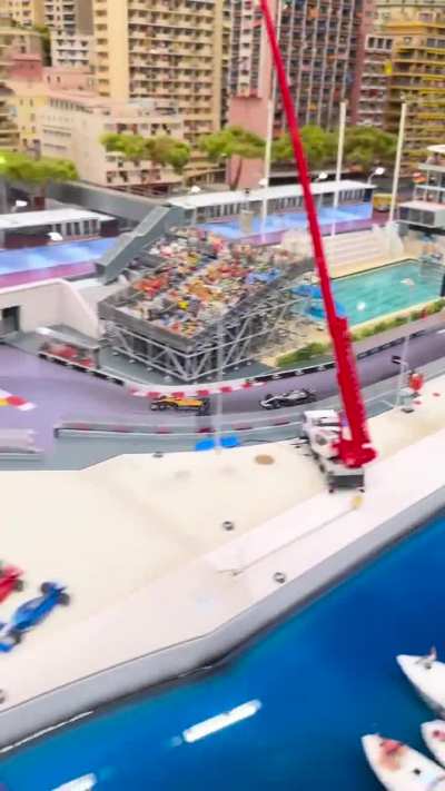 They made a miniature version of MonacoGP