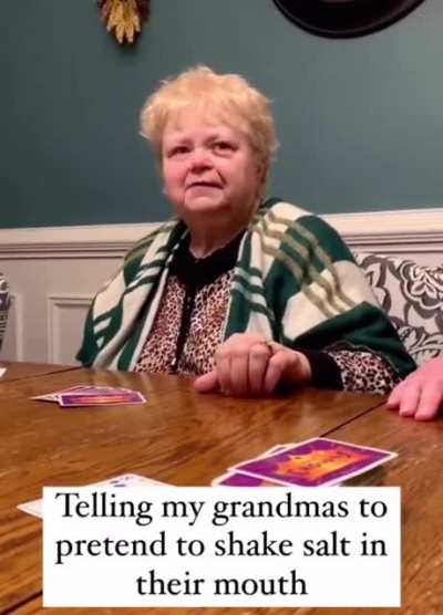 Shake it, grandma