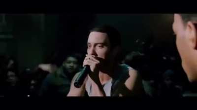 love him or not, eminem spitting bars
