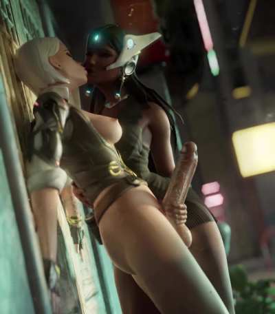 Futa Ashe & Symmetra (Pensubz) OW 3D