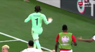 Swiss commentators reaction to their win over France!